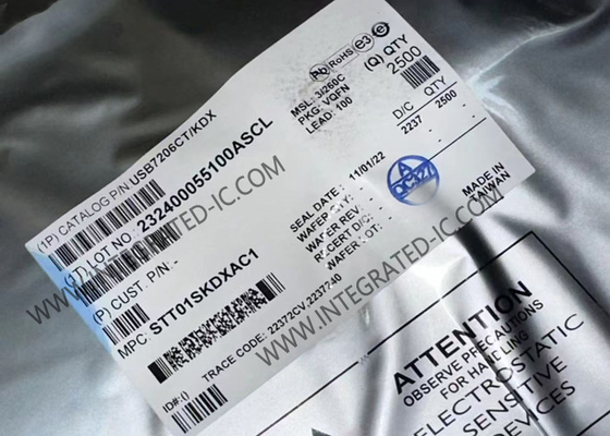 رقاقة الدوائر المتكاملة USB7206CT/KDX USB 3.1 Gen 2 Hub Controllers VQFN-100