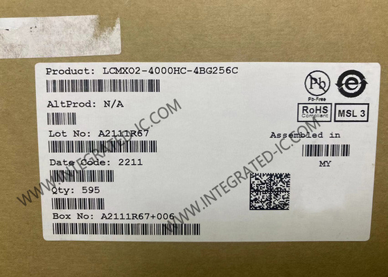FPGAs IC LCMXO2-4000HC-4BG256C LFBGA256 صفيف البوابة الميدانية القابلة للبرمجة