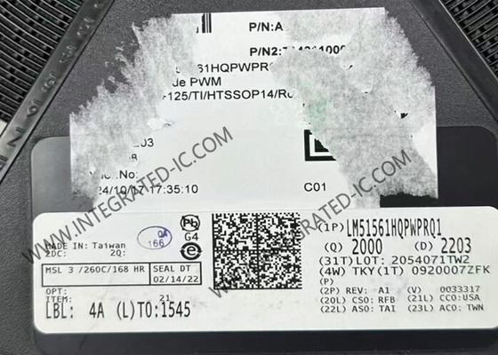 LM51561HQPWPRQ1 رقاقة الدوائر المتكاملة غير متزامنة تحكم تعزيز HTSSOP-14