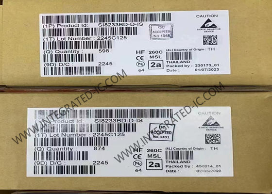 SI8233BD-D-IS رقاقة الدوائر المتكاملة مدفعات البوابة المعزولة SOIC-16 Amp ISOdrivers