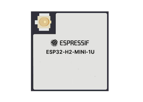 ESP32-H2-MINI-1U-N4 وحدة الاتصالات اللاسلكية RISC-V Single-Core BT و IEEE 802.15.4 الوحدة