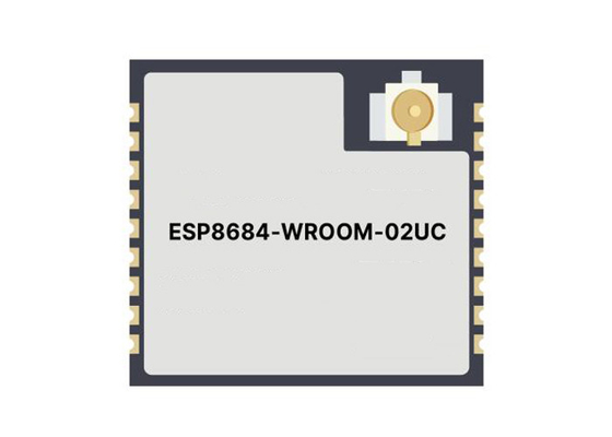 ESP8684-WROOM-02UC-H4 وحدة الاتصالات اللاسلكية 2.4GHz Wi-Fi 802.11 b/g/n و BT 5 وحدة