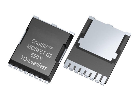 شريحة دائرة متكاملة ترانزستور MOSFET 650 فولت CoolSiC™ IMT65R010M2H PG-HSOF-8