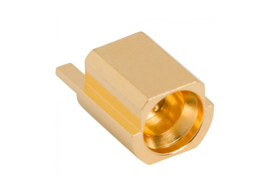 الموصلات 925-169J-51P 50Ω SMPM PCB المستقيم مسطح الحفر جاك نهاية إطلاق