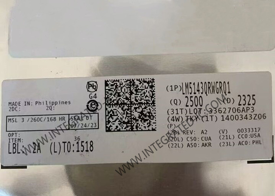 شريحة الدوائر المتكاملة LM5143QRWGRQ1 2 خروجاً لمراقب بوك مزدوج متزامن