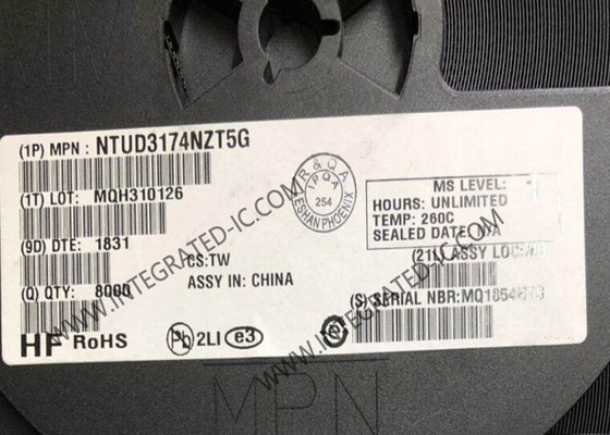 NTUD3174NZT5G رقاقة الدائرة المتكاملة 20V 280mA ترانزستورات MOSFET مزدوجة القناة N
