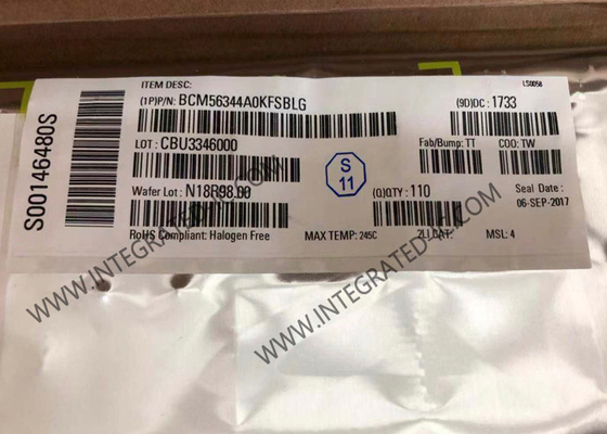 BCM56344A0KFSBLG Ethernet IC 40GE شريحة Ethernet 12X10GE الاتصالات والشبكات IC