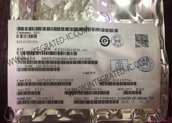 88SX7042B0-BDU1C000 ذاكرة IC رقاقة Pcie إلى 4 منافذ