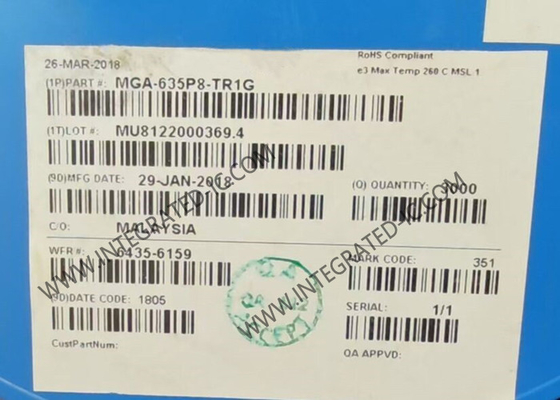 وحدة الاتصالات اللاسلكية MGA-635P8-TR1G مضخم ضجيج منخفض الضوضاء