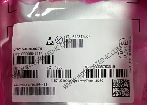 CY7C1041G30-10ZSXI ذاكرة IC رقاقة عالية الأداء 4 Mbit سريع SRAM ذاكرة مع واجهة موازية