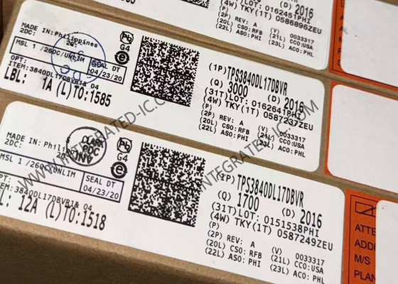 TPS3840DL17DBVR رقاقة الدوائر المتكاملة مراقب الجهد الدخالي العالي مع MR والتأخير القابل للبرمجة