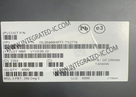 ISL95860HRTZ رقاقة الدوائر المتكاملة متعددة المراحل IMVP9 وحدة تحكم TQFN-32
