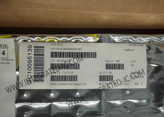 BCM84884B0KFSBG Ethernet IC Quad-Port Ethernet CMOS Transceiver حزمة BGA