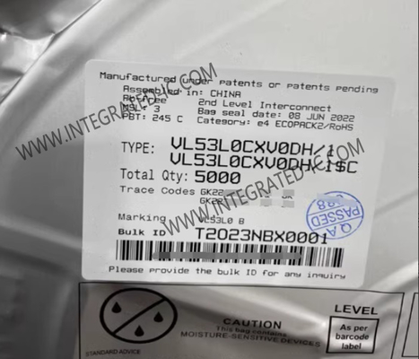 أجهزة الاستشعار IC VL53L0CXV0DH/1 وحدات استشعار وقت الطيران