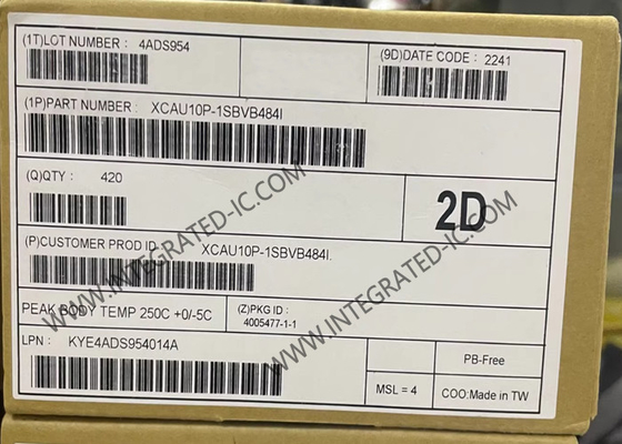 صفحة بوابة قابلة للبرمجة في الميدان XCAU10P-1SBVB484I 3.5 Mbit Artix UltraScale + صفحة بوابة قابلة للبرمجة في الميدان