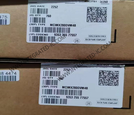 MCIMX280DVM4B وحدة التحكم الدقيقة MCU 454MHz i.MX28 معالجات التطبيقات LFBGA289