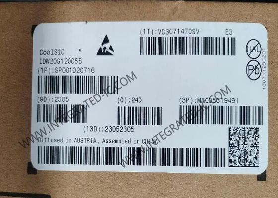 IDW20G120C5B رقاقة الدوائر المتكاملة CoolSiCTM Schottky Diodes 1200V SiC Schottky Diodes