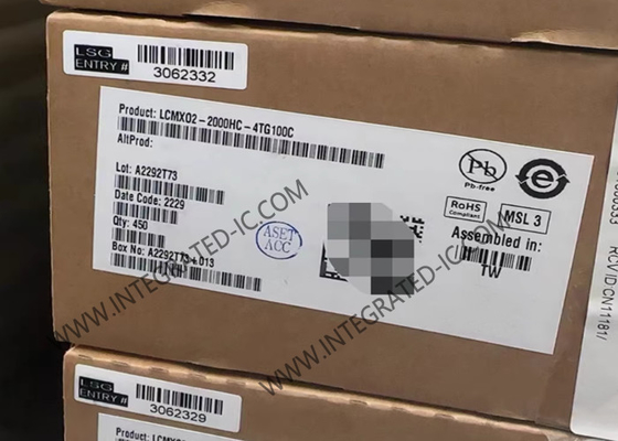 LCMXO2-2000HC-4TG100C مجموعة بوابة قابلة للبرمجة في الميدان MachXO2 FPGA IC TQFP100 رقائق FPGA