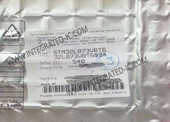 STM32L073VBT6 وحدة التحكم الدقيقة MCU 32MHz وحدة التحكم الدقيقة ذات النواة الواحدة 32 بت LQFP100