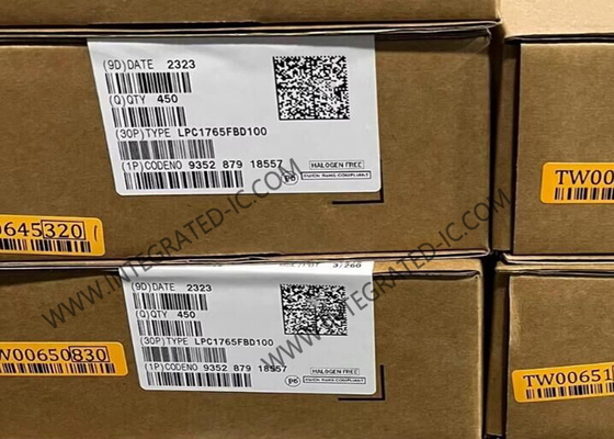LPC1765FBD100 وحدة التحكم الدقيقة MCU 100MHz ARM القشرة M3 الغرض العام وحدة التحكم الدقيقة LQFP-100