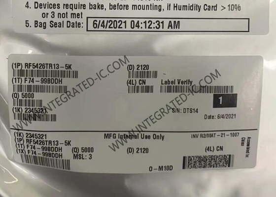 RF5426TR13 وحدة الاتصالات اللاسلكية الجهاز المحمول رقاقة مكبر الطاقة اللاسلكية
