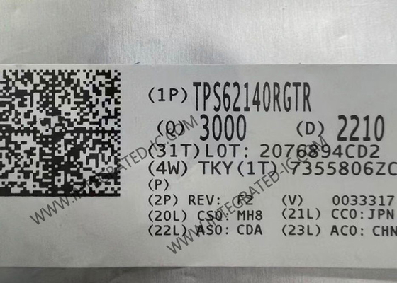 TPS62140RGTR رقاقة الدوائر المتكاملة 3V إلى 17V 2A محول خطوة إلى أسفل VQFN-16