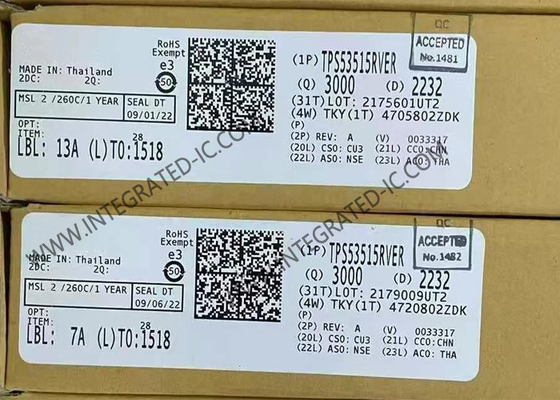 TPS53515RVER رقاقة الدوائر المتكاملة 12A واحد متزامن SWIFT بوك محول VQFN28