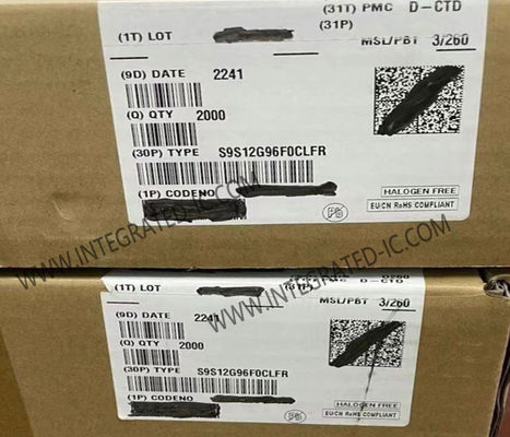 S9S12G96F0CLFR وحدة التحكم الدقيقة MCU 16-بيت 25MHz وحدة التحكم الدقيقة S12G الغرض العام للسيارات