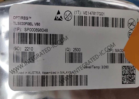 TLS820F0EL رقاقة الدوائر المتكاملة عالية الأداء المنظم الجهد الخطي منخفض الانقطاع لتزويد 5 فولت