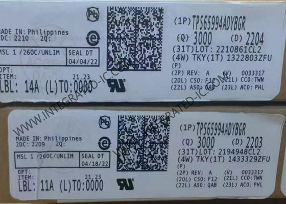 TPS65994ADYBGR رقاقة الدائرة المتكاملة 5 فولت منفذ مزدوج USB Type-C و USB PD