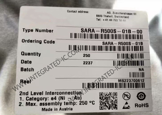 وحدة الاتصالات اللاسلكية SARA-R500S-01B 2.1GHz 23dBm وحدات LTE-M وNB-IoT