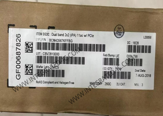 BCM43567KFFBG وحدة الاتصالات اللاسلكية 802.11ac محول الشبكة اللاسلكية