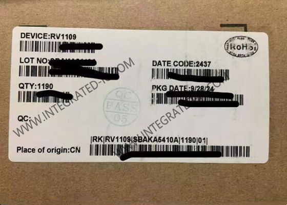 RV1109 معالج الذكاء الاصطناعي رقاقة عالية الأداء معالج الرؤية الذكاء الاصطناعي حزمة BGA