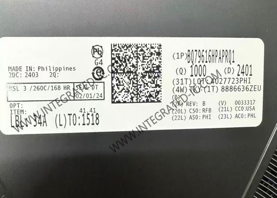 BQ79616HPAPRQ1 رقاقة الدوائر المتكاملة مراقبة البطارية الدقيقة للسيارات HTQFP-64 حزمة