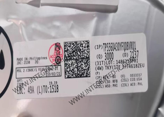 شريحة الدوائر المتكاملة TPS560430YFQDBVRQ1 36V 600mA محول بوك متزامن