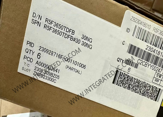 R5F3650TDFB وحدة التحكم الصغيرة MCU 16-Bit 32MHz وحدة التحكم الصغيرة M16C/65