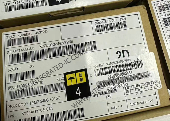 مجموعة بوابة قابلة للبرمجة XCZU5CG-1FBVB900I 850 mV ARM Cortex-R5 SOC FPGA IC