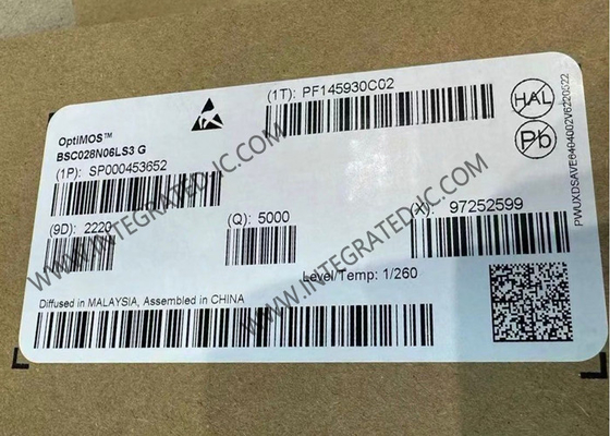 BSC028N06LS3G رقاقة الدائرة المتكاملة OptiMOS TM 60V N-Channel Power MOSFET الترانزستورات