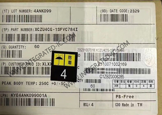 XCZU4CG-1SFVC784I المجال قابل للبرمجة بوابة التسلسل ذو النواة المزدوجة الذراع القشرة-R5F SoC التكيفية