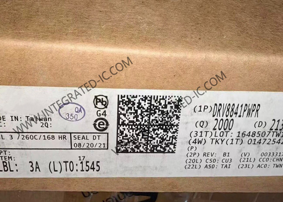 DRV8841PWPR رقاقة الدوائر المتكاملة H-الجسر مزدوج مدفع المحرك DC 28-حزمة HTSSOP