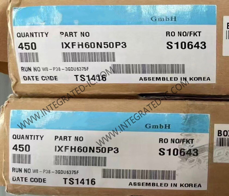 IXFH60N50P3 رقاقة الدوائر المتكاملة N-Channel Enhancement Power MOSFET Transistors
