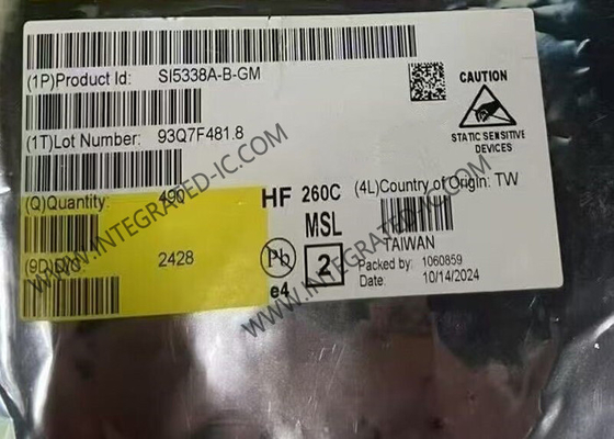 SI5338A-B-GM رقاقة الدوائر المتكاملة 710MHz Low Jitter Clock Generator IC QFN24
