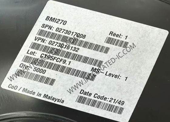 BMI270 جهاز استشعار IC 6-Axis IMU LGA-14 وحدات قياس الثبات منخفضة الطاقة
