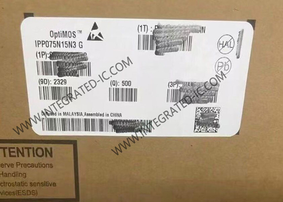 شريحة الدائرة المتكاملة IPP075N15N3G OptiMOS 3 ترانزستور طاقة MOSFET 150 فولت