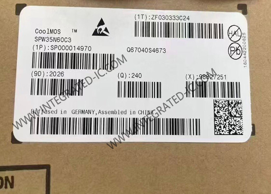 SPW35N60C3 رقاقة الدوائر المتكاملة CoolMOS TM N-Channel Power MOSFET ترانزستور