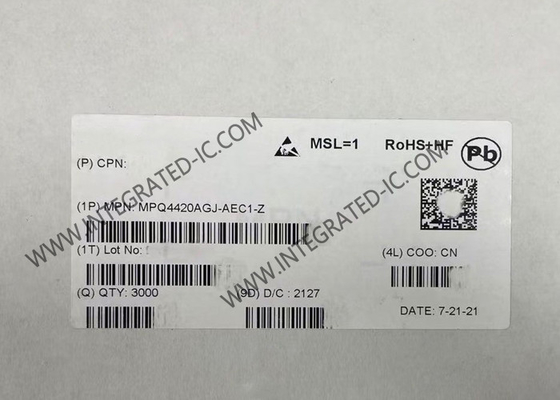 شريحة الدوائر المتكاملة MPQ4420AGJ-AEC1 410kHz 2A بوك التبديل المنظم IC