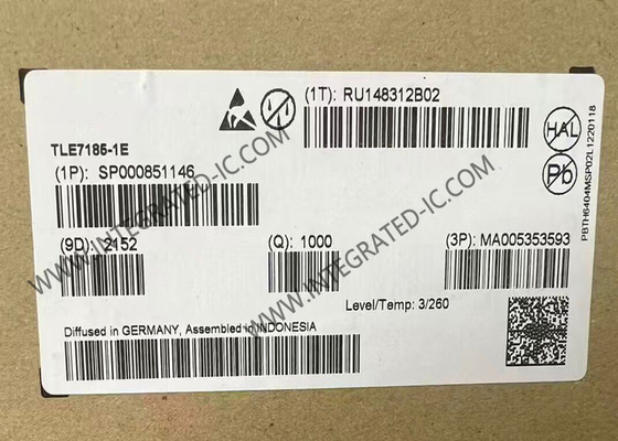 TLE7185-1E رقاقة الدوائر المتكاملة 80mA Gate Driver IC 3Phase Bridge Driver IC