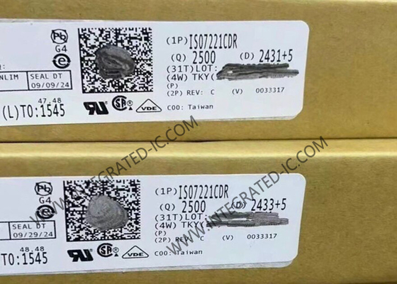 ISO7221CDR رقاقة الدوائر المتكاملة 2500Vrms قناة مزدوجة العزل الرقمي SOIC8