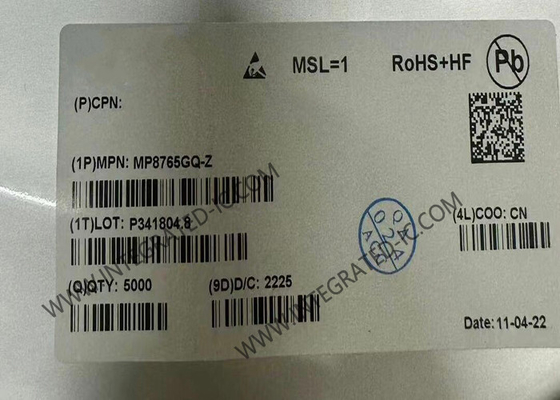 MP8765GQ-Z رقاقة الدوائر المتكاملة 24V 6A محول متزامن عالي الكفاءة