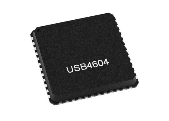 USB4604I-1080HN رقاقة الدوائر المتكاملة USB 2.0 جهاز تحكم مركز عالي السرعة IC QFN48